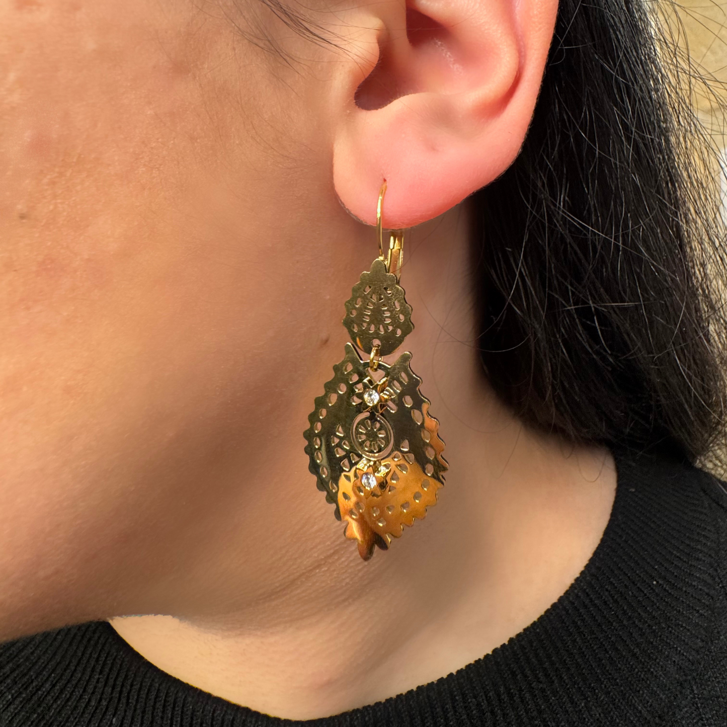 Boucles d'oreilles Princesa